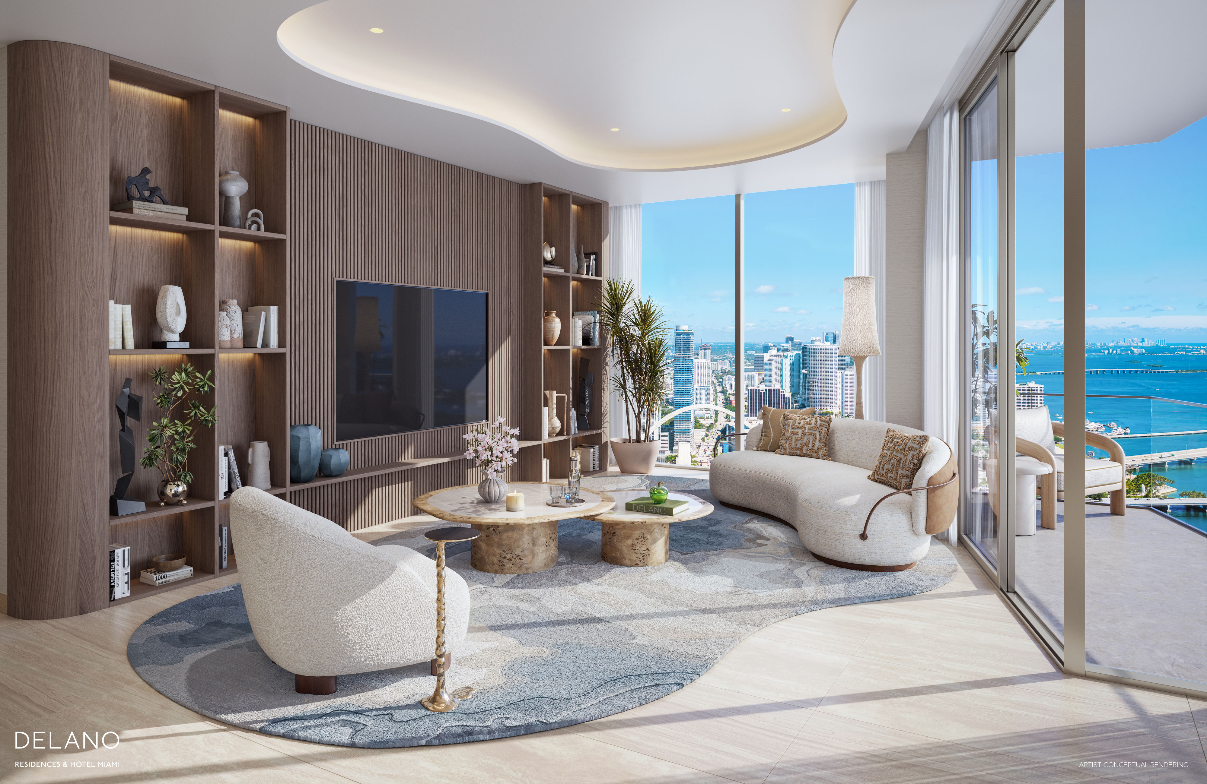 Delano Residences & Hotel Miami - Residence Great Room