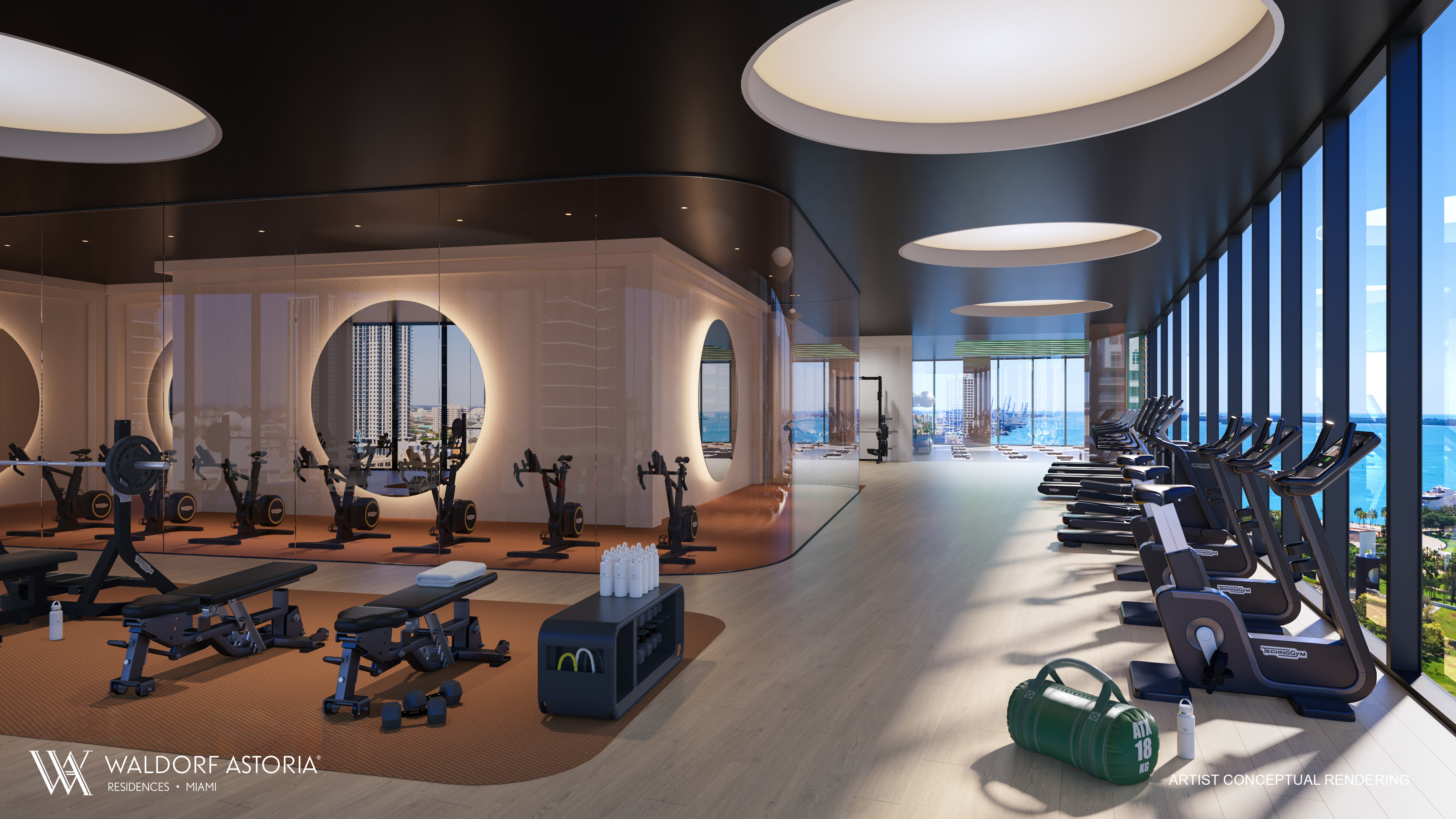 Waldorf Astoria Residences Miami - Gym